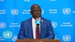 DRC on Peace Operations - Security Council Media Stakeout | United Nations