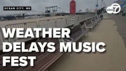 Maryland's Oceans Calling cancels Friday events as weather, beach erosion halt build