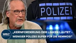 HARALD MARTENSTEIN APPALLED: Left-wing police demands play right into the hands of clan bosses