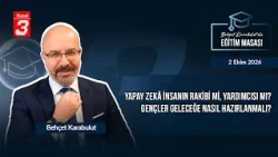 How should young people prepare for the future? | The Education Desk with Behçet Karabulut