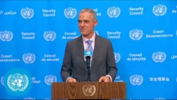 Security Council President on UN Chief Elections - Media Stakeout | United Nations