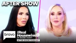 Shannon Admits She "Feels Horrible For Carmella [Garcia]" | RHOC After Show (S20 E12) Pt 2 | Bravo