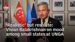 ‘Slightly encouraged’: Vivian Balakrishnan reflects on a hectic UN General Assembly