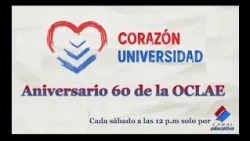 Corazón Universidad Oclae en su 60 Aniversario