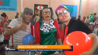 FUNDAÇÃO JOSÉ POSSIDÔNIO PEIXOTO PROMOVE FESTA DO DIA DAS CRIANÇAS