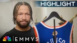 Jalen Brunson Helps Mariska Hargitay Get Ready To Host | 78th Emmy Awards | NBC