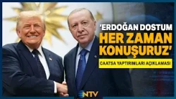 Trump on CAATSA Sanctions Question: 'Erdoğan Is My Friend, We Always Talk' | NTV