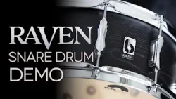Raven Snare Drum 🖤 Sound Demo 🔊 | British Drum Co.