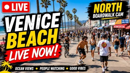 Venice Beach Boardwalk , California