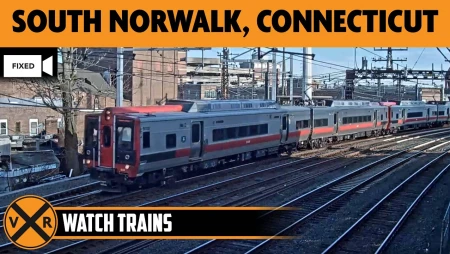 South Norwalk - SoNo Tower - Amtrak and Metro-North