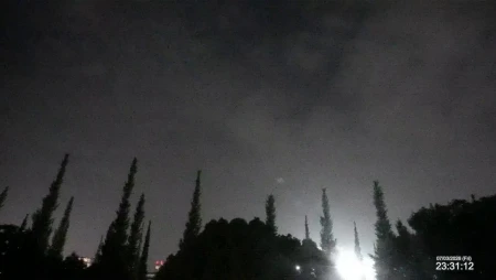Tokyo - Jingu Gaien - Night Sky