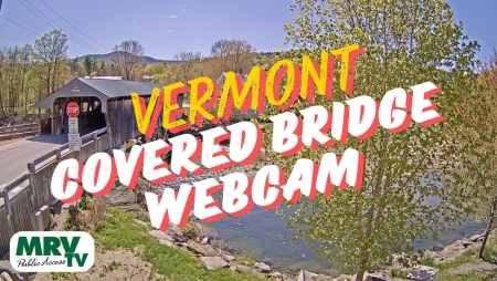 Waitsfield - Great Eddy Covered Bridge - Mad River