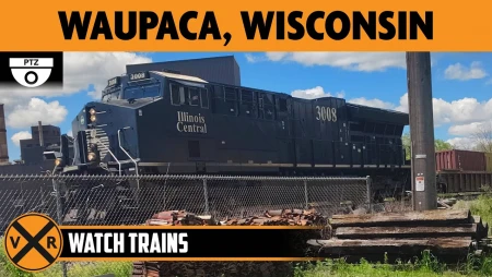Waupaca - Wisconsin - Train Camera at Historic Depot