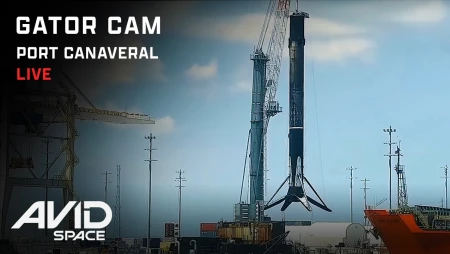 SpaceX Starship and Super Heavy at Port Canaveral