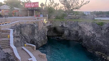 Live View from Rick's Cafe in Negril, Jamaica