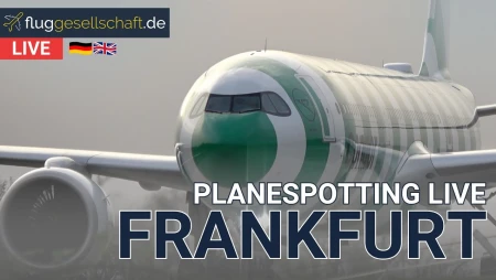 Frankfurt Airport - Live Air Traffic