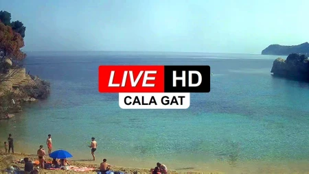 Cala Gat Beach Live in Capdepera, Mallorca