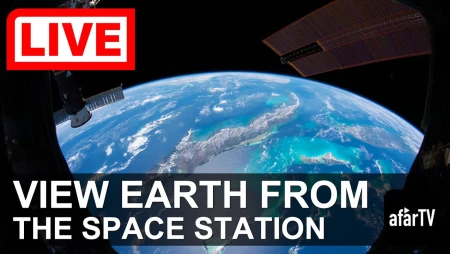 Live Earth View from the International Space Station