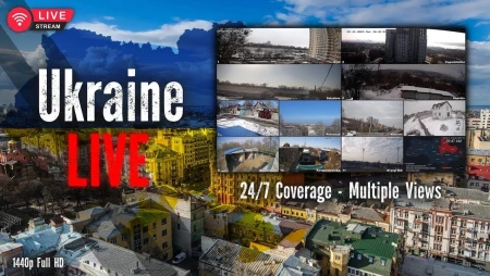 Live HD Cameras from Ukrainian Cities