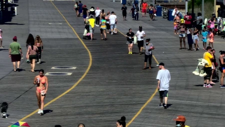 Atlantic City Boardwalk - Tennessee to Pennsylvania Avenue